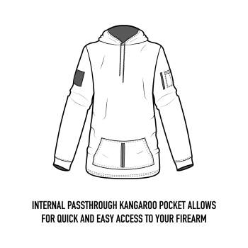 Rothco concealed carry sales hoodie