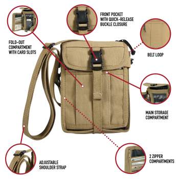 Travel portfolio sales bag