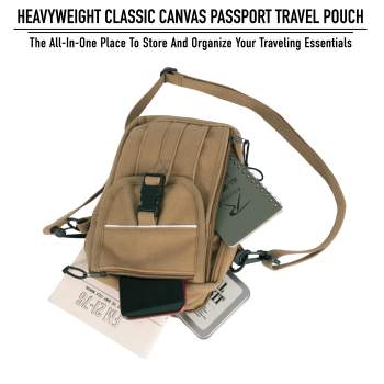 Passport on sale pouch bag