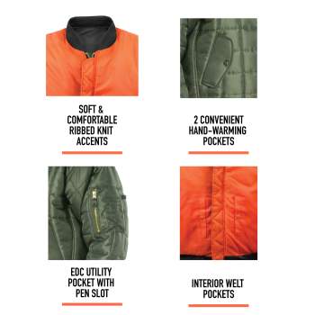 Edc bomber jacket deals