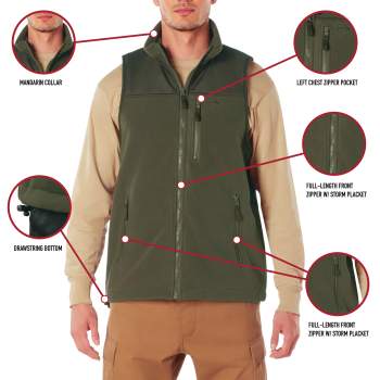 Tactical hotsell fleece vest