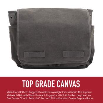 The Normandy - Rugged Canvas Tactical Messenger Bag for Men