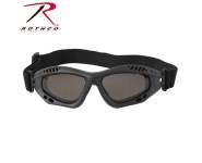Rothco SWAT Tec Single Lens Tactical Goggle - Anti-Scratch, Anti-Fog, UV Protection, Shatterproof