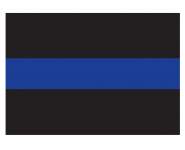 Rothco Thin Blue Line Decal, thin blue line sticker, thin blue line decal, thin blue line car decal, thin blue line decals, thin blue line, thin blue line flag, blue line police, thin blue line flag decal, thin blue line decal for car, police support decal, police decals, window decals, car decals<br />
