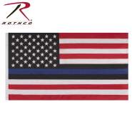 Rothco Red, White, and Blue Thin Blue Line US Flag, thin blue line flag,  thin blue line, blue line, blue line flag, thin blue line flags, american flag with blue stripe, red white and blue thin blue line flag, law enforcement support, law enforcement support flag, thin blue line products, thin blue line home, law enforcement flag, police support, police support flag, thin blue line american flag, thin blue line apparel, police thin blue line