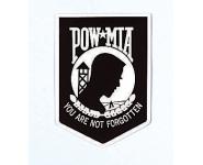 pow-mia decal, prisoner of war, missing in action,pow mia sticker, stickers, widow decals, stick on decals, military decals, army decals, solider decals, pow decals, POW decal,                                        