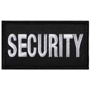 security patch, security, hook & loop patch, hook and loop, operators cap patch, public safety, public safety accessories, security patch with hook back 