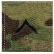 Rothco Official U.S. Made Embroidered Rank Insignia - Private, insignia rank, insignia, patches, Private rank patch, multicam rank patches, acu rank patches, multicam, OCP, Scorpion, OCP Scorpion, OCP camo, SCORPION OCP Camo, army private insignia, army rank insignia, private rank insignia, private class rank symbol, army enlisted insignia patch, private military rank, private class patch, private class insignia, private class rank symbol, private class military rank, military insignia, military insignia patch, military patch, army insignia, army patch, army insignia patch, military rank insignia