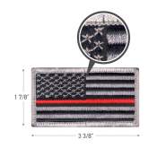 Rothco Thin Red Line US Flag Patch, thin red line flag, tactical patches, thin red line firefighter, firefighter patches, thin red line patch, thin red line American flag patch, thin red line patches, thin red flag, fire fighter, morale patches, military morale patches, morale patches military, tactical patches<br />
