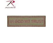 Rothco In God We Trust Patch, in god we trust morale patch, morale patch, in god we trust patch, airsoft, airsoft patch, velcro patch, patches, funny morale patches, tactical patches, tactical morale patches, tactical airsoft patches