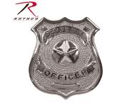 Rothco Security Officer Badge, badges, public safety badges, security officer, security officer, special officer, badge, shield, security shield, gold badge, gold shield, gold security shield, security