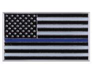 Rothco Thin Blue Line Flag Pin, thin blue line, thin blue line flag, blue line police, blue line flag pin, thin blue line pin, thin blue line pins, thin blue line USA flags pin, flag pin, thin blue line flag pin