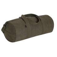 Rothco Wax Canvas Shoulder Duffle Bag - 24 Inch, canvas bag, waxed bag, canvas waxed bag, canvas shoulder bag, duffle bag, gym bag, gym duffle, duffles, wax duffles, military duffle bag, wax military bag, wax, 