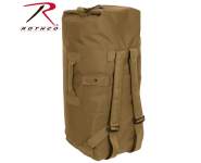 Duffle bag, duffle, military duffle bag, double strap duffle bag, military duffle bag, military bag, military duffle, duffle bag with straps, double strap duffle bag, double shoulder strap, Rothco G.I. Type Enhanced Double Strap Duffle Bag                                        