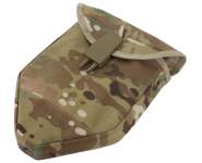 Rothco MultiCam MOLLE Compatible Shovel Cover Features 2 Molle Straps For Ease Of Attachment With A Secure Buckle Closure And Will Fit Our Tri-Fold Shovel Cover. The Cover  Is Made From 1000D Cordura Nylon Multicam ® Fabric ,Multicam Fabric Is Licensed Through Crye Industries. 