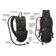 Rothco Rapid Trek Hydration Pack, hydration pack, rapid trek, hydration system, water pack, h2o pack                                        