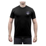 rothco thin blue line shield t-shirt, thin blue line shield t-shirt, thin blue line shirt, thin blue line shield, thin blue line, police shield, police shield t-shirt, police shield shirt, law enforcement t-shirt, police shirt, thin blue line police shirt, police tees, athletic t shirt, athletic tee, fitted t shirt<br />
