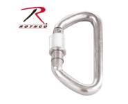 Rothco,lock carabiner,clip carabiner,karabiners,rock climbing equipment,climbing equipment,climbing gear,carabiners,karabiner,carabiner,black carabiner,rappelling gear,silver carabiner