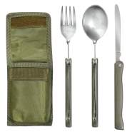 chow kit,eating set,fork utensils,knives and forks,camping cooking set,military cooking set,military chow kit,suvival tools,suvivial gear,pouch,