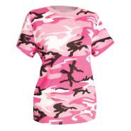 Rothco Womens Long Length Camo T-Shirt, camo t-shirt, womens camo t-shirt, camouflage t-shirt, womens camo, pink camo, pink camouflage, ladies camo, tee shirt, womens tee shirt, womens acu t-shirt, womens camouflage, digital camouflage shirts, womens camouflage shirts, womens camo shirts, women's camo shirts, long length camo shirts, pink digital camo, woodland camo, subdued urban digital camo, smokey branch camo, acu digital camo