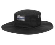 thin blue line, TBL, boonie hat, adjustable boonie hat, boonie, bucket hat, police boonie hat, thin blue line boonie hat, thin blue line flag, blue line, blue line boonie, thin blue line support gear, first responders