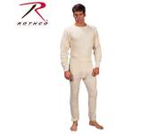 Rothco,Thermal,Underwear,Top,mens thermals,thermal wear,thermal top,long johns,natural,natural thermal,thermal shirt,white,off white. Poly cotton,heavyweight,extra heavy,insulated underwear