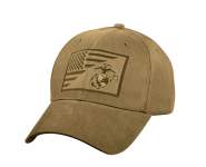 Rothco's USMC Eagle, Globe and Anchor / US Flag Low Pro Cap showcases the iconic Globe and Anchor Marine insignia alongside the American flag. Rothco offers an extensive collection of military hats, including baseball caps, boonies, berets, and more.