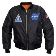 Rothco NASA MA-1 Flight Jacket, NASA, NASA apparel, NASA Meatball logo, MA-1, Flight Jacket, Space Shuttle, NASA, Meatball logo, 