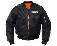 Rothco,MA-1,Flight Jacket,Security,security jacket,security wear,ma-1 jacket,security clothing,security gear,bomber jacket,black,uniform jackets, security guard jacket, security jackets, security guard