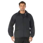 Rothco,Lined,Coaches Jacket,Security,security jacket,security wear,security clothing,security gear,uniform jackets,law enforcement uniforms,black, security guard jacket, security jackets, security uniform, public safety 