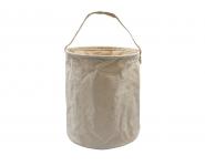 water bucket, bucket, canvas bucket, canvas, bucket, 
