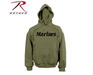 Rothco, hooded sweatshirt, pullover sweatshirt, sweatshirt, marines hooded sweatshirt, marines pullover sweatshirt, marines sweatshirt, fleece sweatshirt, marines fleece sweatshirt, hoodie, marines hoodie, outerwear, military sweatshirt, military outerwear, olive drab, olive drab hoodie, olive drab sweatshirt, olive drab hooded sweatshirt                                        