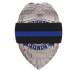 rothco thin blue line mourning band, thin blue line, thin blue line mourning band, mourning band, badge mourning band, mourning bands, police mourning band, mourning badge, thin blue line band, thin blue line badge band, police thin blue line, police band, police funeral protocol, funeral bands, 