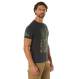 thumbnail image 2 of Rothco Men's Distressed US Flag T-Shirt – Athletic Fit Short Sleeve – Black (Choose Size) 2 of 3