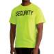 Rothco Two-Sided Security T-Shirt, Rothco, t shirt print, tee shirt, short sleeve t shirt, short sleeve tee, tee shirts, t shirt, t-shirt, cotton tee, cotton tshirt, cotton t-shirt, poly tee, cotton poly t shirt, polyester cotton, black, black security t shirt, black security tee, black security short sleeve, black security tshirts, black security t-shirts, black security tees, black security short sleeve tshirts, black security short sleeve t-shirts, security short sleeve tshirts, security short sleeves, Hi vis, hi visibility, high vis, high visibility, high visibility workwear, security hi vis, hi vis clothing, hi vis tshirt, hi vis tee, hi vis tee shirt, hi vis shirt,