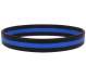 Thin Blue Line, Blue Line, Thin Line, Blue Line Bracelet, Thin Blue Line Bracelet, Elastic Band, Support Band, Police Band, Police Lives Matter, Elastic Support band, Elastic Band