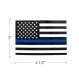 Rothco Transparent Thin Blue Line Flag Decal, transparent thin blue line flag decal, thin blue line flag decal, thin blue line flag, thin blue line sticker, transparent thin blue line sticker, blue line sticker, thin blue line car sticker, thin blue line bumper sticker, thin blue line window sticker, law enforcement support, thin blue line USA flag decal, thin blue line USA flag sticker, thin blue line accessories, transparent thin blue line USA flag decal, transparent thin blue line USA flag sticker