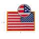 Rothco Mini US Flag Patch With Hook Back, mini flag patch, mini patch, patches for jackets, patches for clothes, backpack patches, us flag patch, American flag patch, American uniform, backwards American flag, flag patches, backwards flag, military American flag, reverse American flag, flag patches, flag patch, backpack patches, morale patch