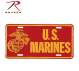 US marines, US marines license plate, decorative license plate, military license plate, car accessories, USMC, united states marine corp, US marine corp, U.S., US, U.S<br />
                                      