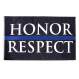 rothco, rothco thin blue line flag, rothco tbl flag, tbl, tbl flag, honor and respect, law enforcement, police officers, respect, pride, police flag, thin blue line accessories, thin blue line gear, 