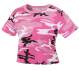 Rothco Women's Camo Crop Top, camo crop, camo crop tee, camouflage crop top, camo crop tank, short sleeve crop top, crop top, crop shirt, camo crop t-shirt, camo, camo crop top, camo short shirt, women's camo shirt, women's camo