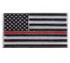 Rothco thin red line flag pin, thin red line pin, red line pin, firefighter pin, thin red line, thin red line flag pin, flag pin, firefighter flag pin, red line flag pin, thin red line flag, American Flag, support, lapel pin, iron pin,<br />
