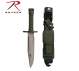 GI Type M-9 Bayonet, government issue bayonet, bayonet, knife, knives, black bayonet, black knife, black knives, stainless steel blade, black,zombie,zombies