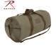 duffle bag, shoulder bag, canvas bag, travel bag, workout, gym, adjustable strap, two tone, dual tone, rothco, loop patch, military, tactical, style