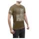 Rothco Distressed US Flag Athletic Fit T-Shirt