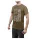 Rothco Distressed US Flag Athletic Fit T-Shirt