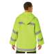 Rothco Safety Reflective Rain Jacket, rain jacket, rain coat, safety jacket, reflective rain coat, reflective rain jacket, wet weather gear, wet weather outerwear, jackets, safety jackets, rain jackets, PVC rain coat, PVC, reflective green, reflective orange, reflective jackets, reflective work jackets, high visibility jacket, high visibility safety jacket, rain suits, rainsuites                                                                                                                      