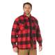 Rothco,Extra Heavyweight,Brawny,Sherpa-lined,Flannel,Shirts,lined flannel shirts,flannel shirt,fleece lined flannel shirt, red plaid,white plaid ,blue plaid,black,hunting shirts, brawney shirts, Heavyweight Flannels,Buffalo Plaid, button up shirt, casual tops, buffalo plaid, plaid shirts, workwear shirts, outdoor shirts, 