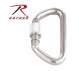 Rothco,lock carabiner,clip carabiner,karabiners,rock climbing equipment,climbing equipment,climbing gear,carabiners,karabiner,carabiner,black carabiner,rappelling gear,silver carabiner