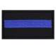 Rothco Thin Blue Line Patch With Hook Back, thin blue line patches, thin blue line, the blue line, thin blue line flag, black and white american flag, tactical patches, blue line police, blueline police, police flag, blue line flag, police symbol, black flag with blue stripe, thin blue line patch, morale patches, thin blue line patch, thin blue line flag patch,